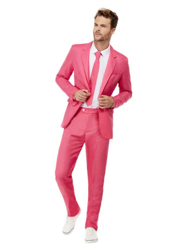 Solid Colour Suit, Hot Pink - Jokers Costume Mega Store