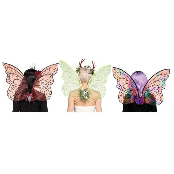 Sparkle Wings 3 Colours - Jokers Costume Mega Store