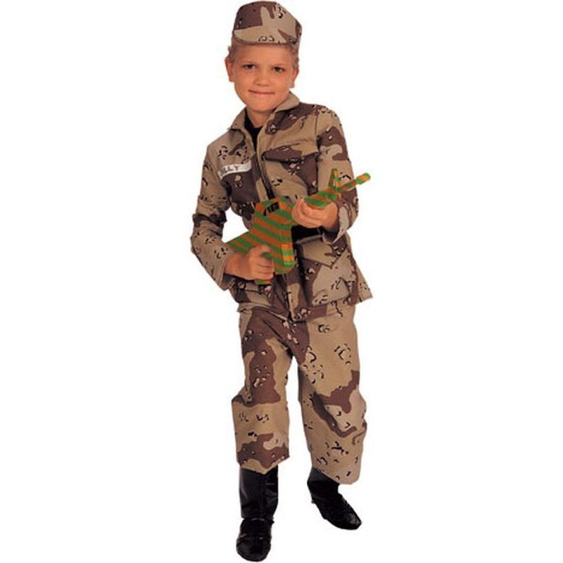 Special Forces Child Costume Size S - Jokers Costume Mega Store