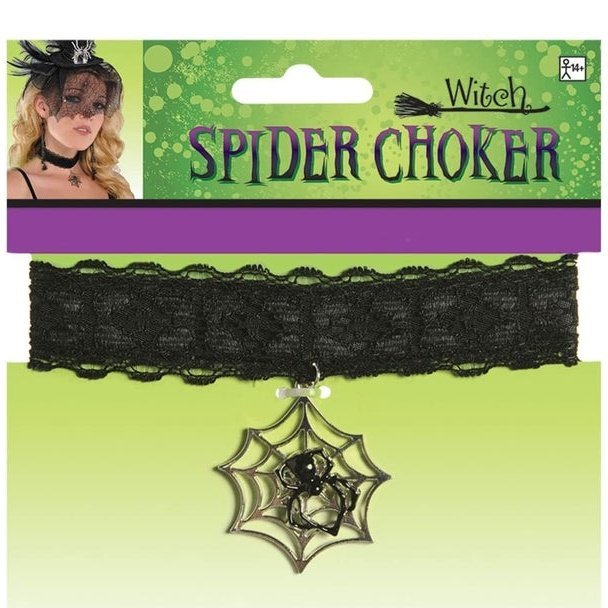 Spider Choker Adult - Jokers Costume Mega Store