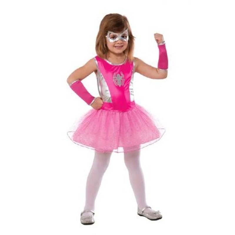 Spider Girl Pink Tutu Dress Size L - Jokers Costume Mega Store