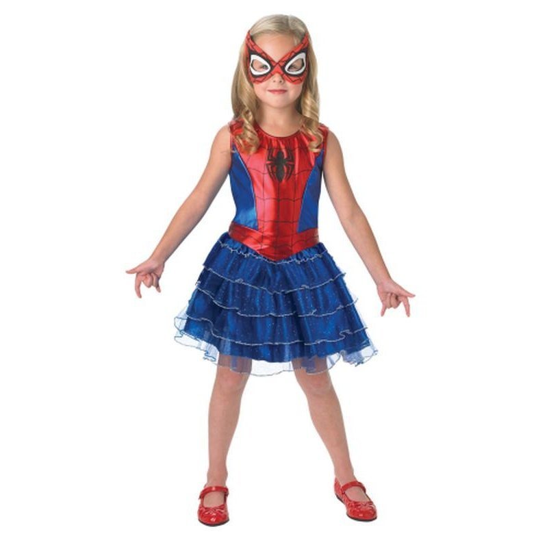 Spider Girl Ruffle Tutu Size 4 6 - Jokers Costume Mega Store