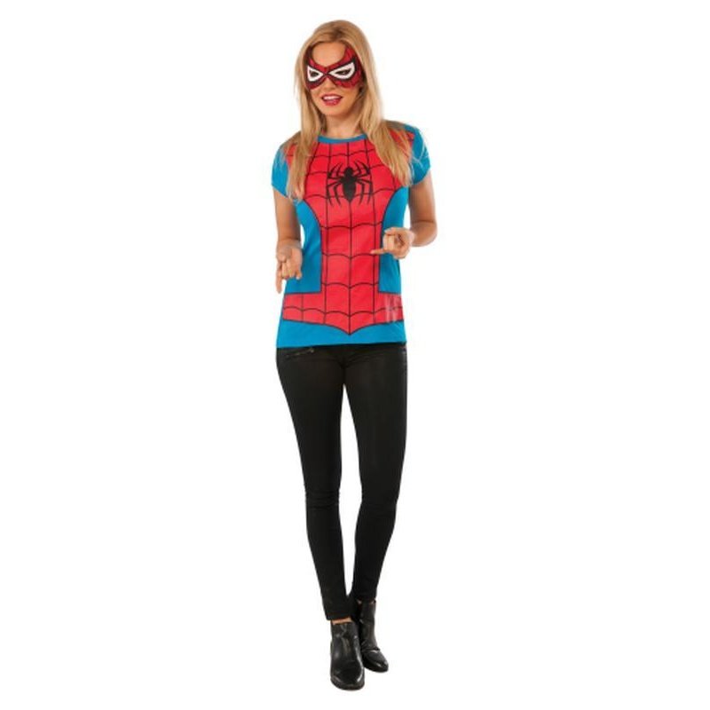 Spider Girl Tshirt Size S - Jokers Costume Mega Store