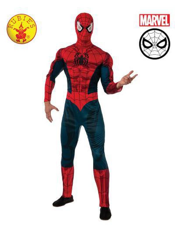 Spider Man Adult Costume Size Std - Jokers Costume Mega Store