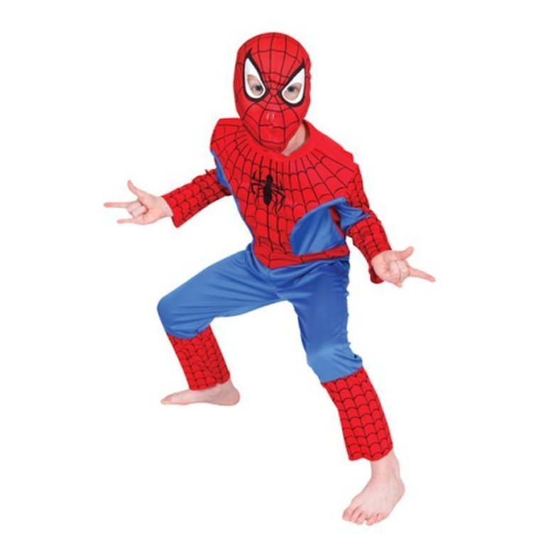 Spider-Man Costume - Size 6-8 - Jokers Costume Mega Store