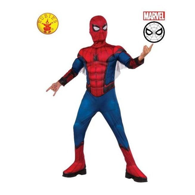Spider Man Deluxe Costume, Child - Jokers Costume Mega Store