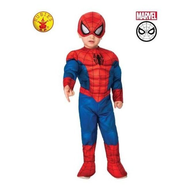 Spider Man Deluxe Toddler Costume, Child - Jokers Costume Mega Store