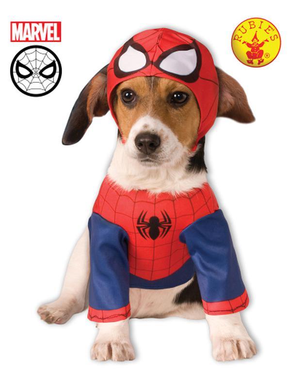 Spider Man Dog Costume Size L - Jokers Costume Mega Store