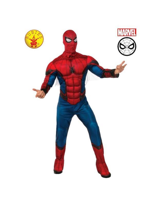 Spider Man Far From Home Deluxe Spider Adult Costume Xl - Jokers Costume Mega Store