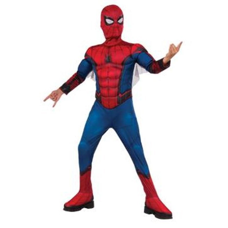 Spider Man Homecoming Deluxe Costume Size 3 5 - Jokers Costume Mega Store