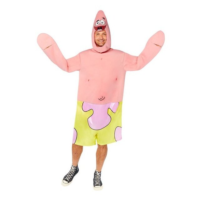 Sponge Bob Square Pants Patrick Costume - Jokers Costume Mega Store