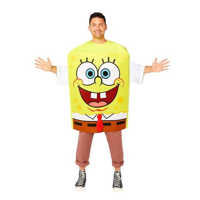 Sponge Bob Squarepants Costume Men's - Jokers Costume Mega Store