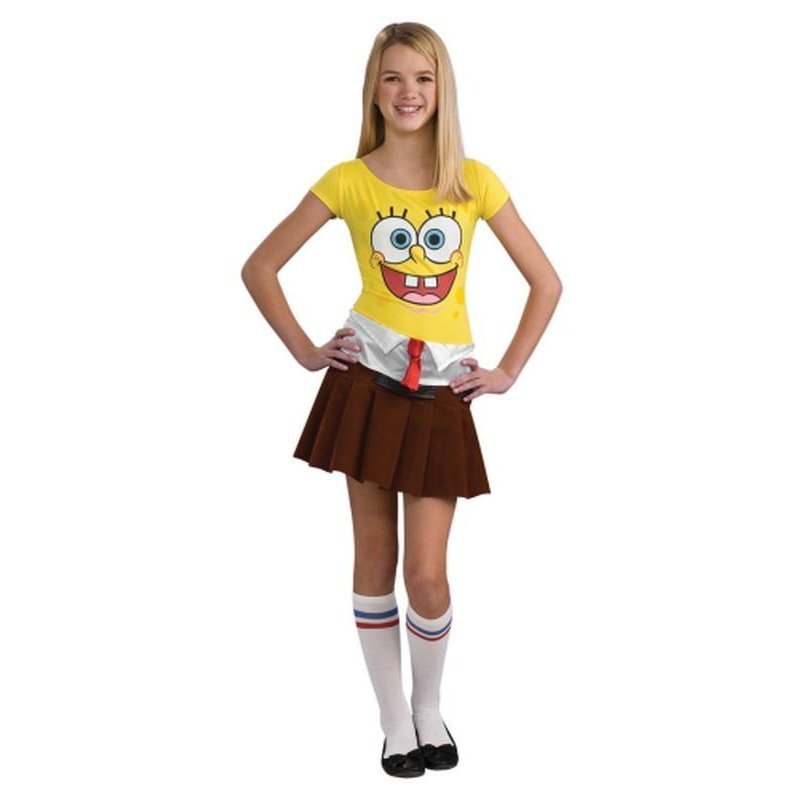 Spongebabe Teen Costume Size Teen - Jokers Costume Mega Store