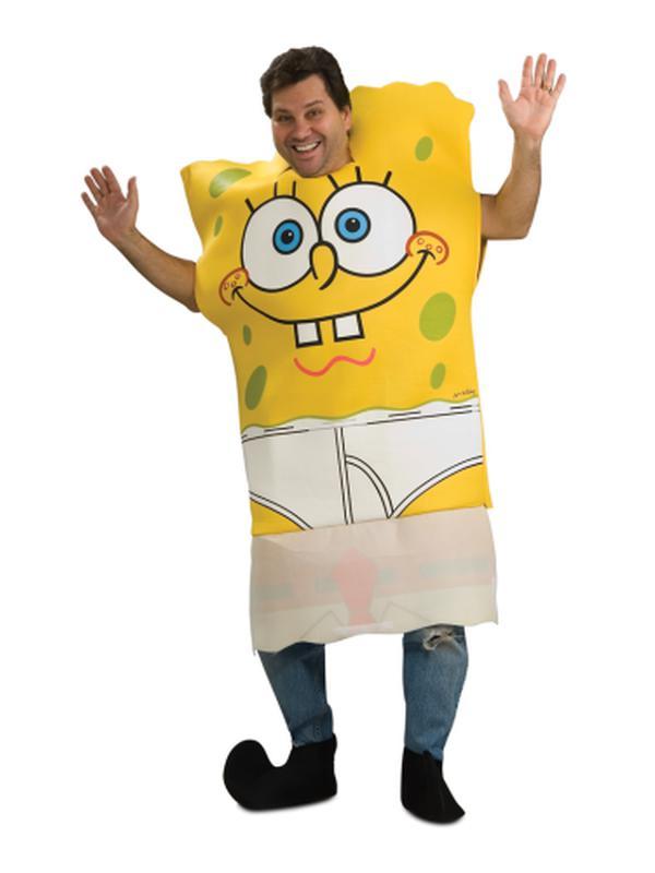Spongebob Foam Costume Size Std - Jokers Costume Mega Store