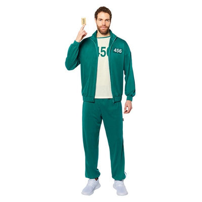 Squid Game Contestant Costume ( Player 456) - Jokers Costume Mega Store