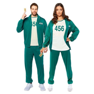 Squid Game Contestant Costume ( Player 456) - Jokers Costume Mega Store