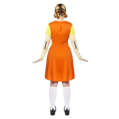Squid Game Doll Womens Costume - Jokers Costume Mega Store