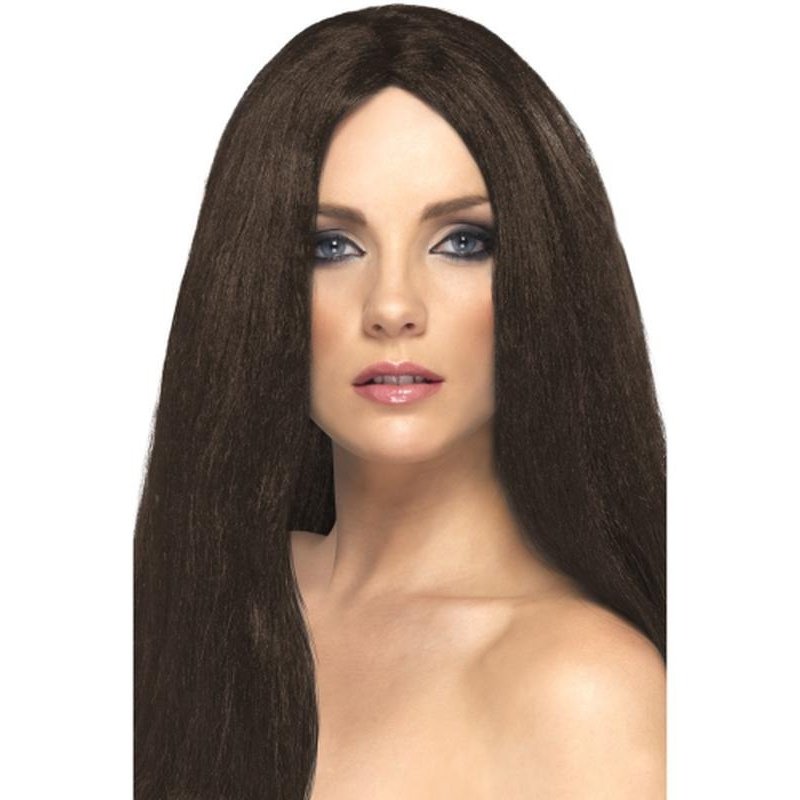 Star Style Wig - Brown - Jokers Costume Mega Store