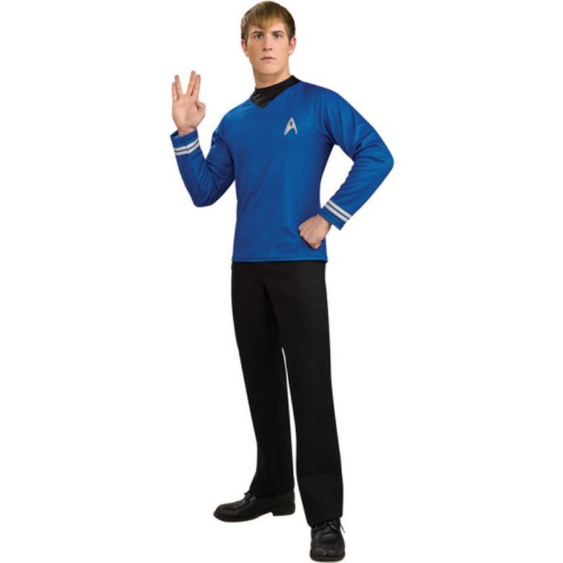 Star Trek Blue Shirt Size L - Jokers Costume Mega Store