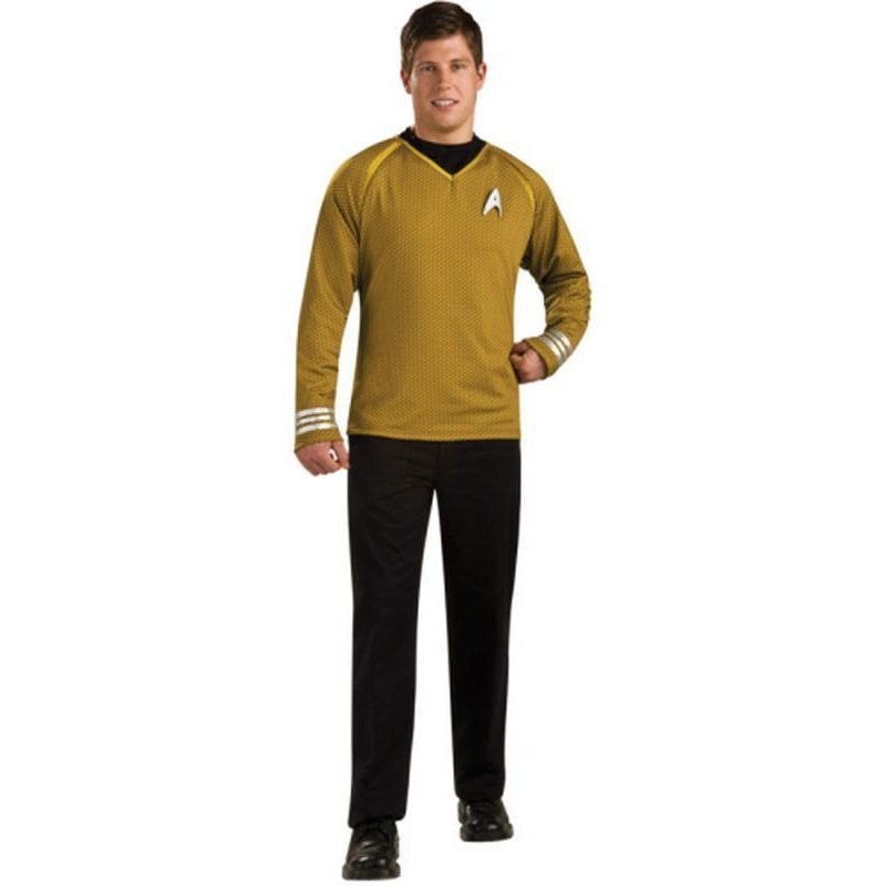 Star Trek Collector's Edition Gold Shirt Size Xl - Jokers Costume Mega Store