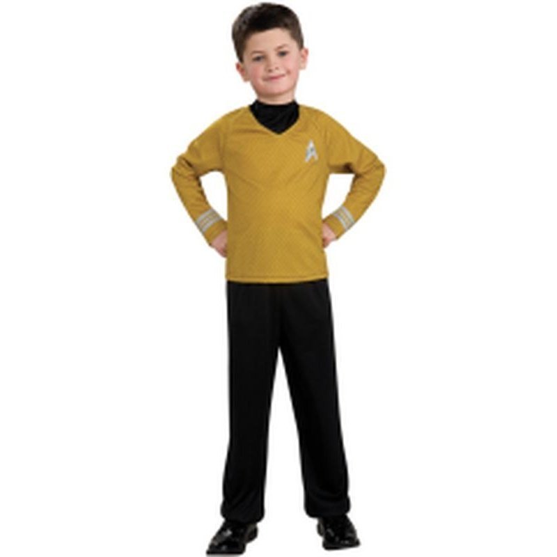 Star Trek Gold Shirt Size L - Jokers Costume Mega Store