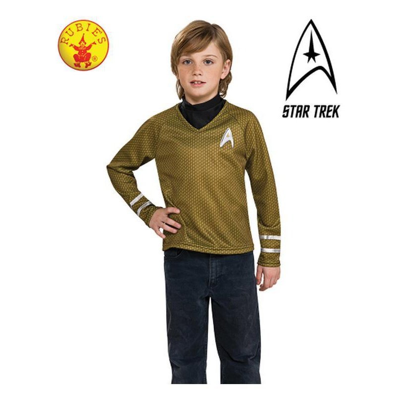 Star Trek Gold Shirt Size Small - Jokers Costume Mega Store