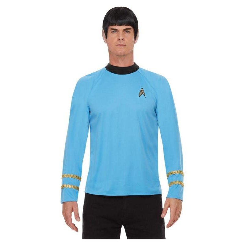 Star Trek, Original Series Sciences Uniform, Blue - Jokers Costume Mega Store