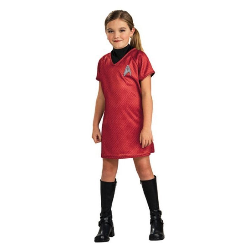 Star Trek Red Dress Child Size S - Jokers Costume Mega Store