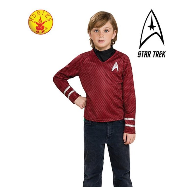 Star Trek Red Shirt Child Size M - Jokers Costume Mega Store