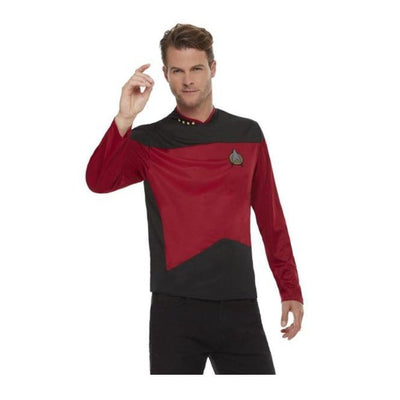 Star Trek, The Next Generation Command Uniform, Maroon - Jokers Costume Mega Store