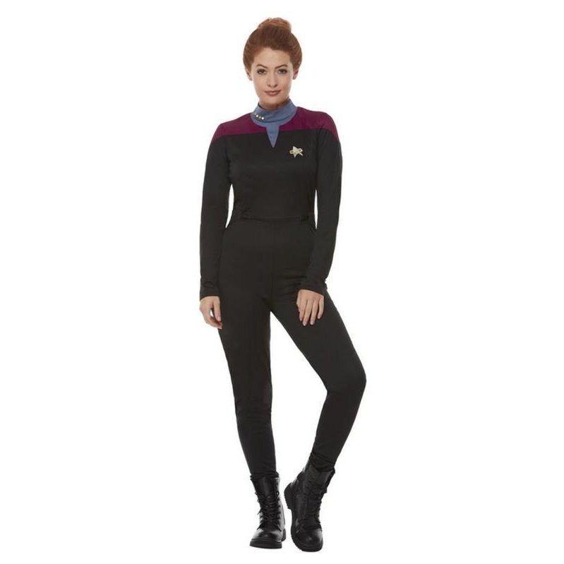 Star Trek, Voyager Command Uniform, Maroon - Jokers Costume Mega Store