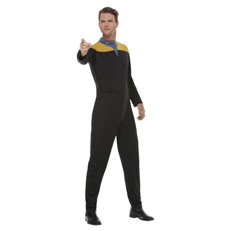 Star Trek, Voyager Operations Uniform, Gold & Black - Jokers Costume Mega Store