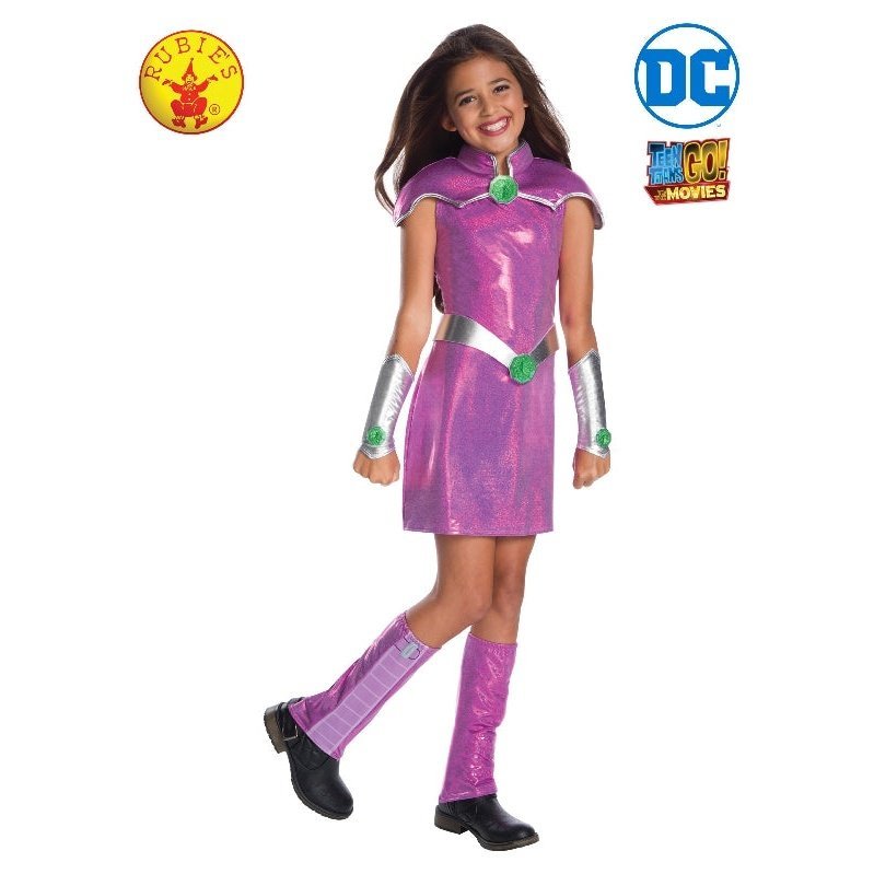 Starfire Deluxe Costume, Child - Jokers Costume Mega Store