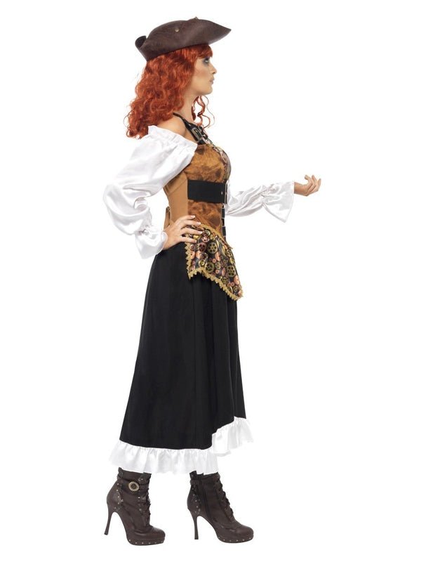 Steam Punk Pirate Wench Costume - Jokers Costume Mega Store