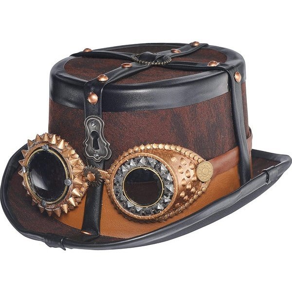 Steampunk Top Hat Deluxe - Jokers Costume Mega Store