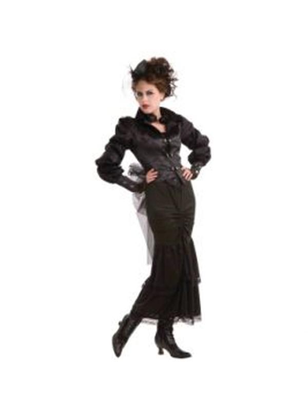 Steampunk Victorian Lady Costume Size Std - Jokers Costume Mega Store