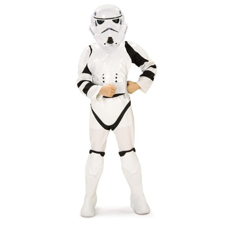 Stormtrooper Deluxe Costume Child Size L - Jokers Costume Mega Store