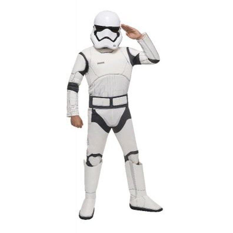 Stormtrooper Deluxe Costume Size 3 5 - Jokers Costume Mega Store