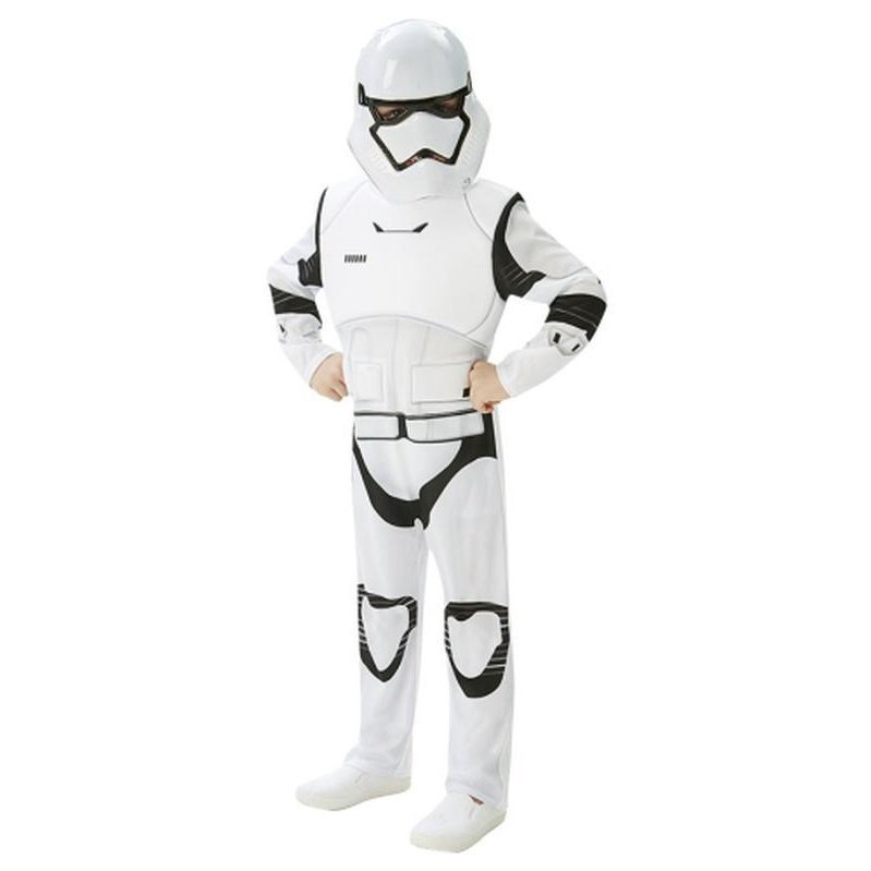Stormtrooper Deluxe Costume Size M Age 5 6 - Jokers Costume Mega Store