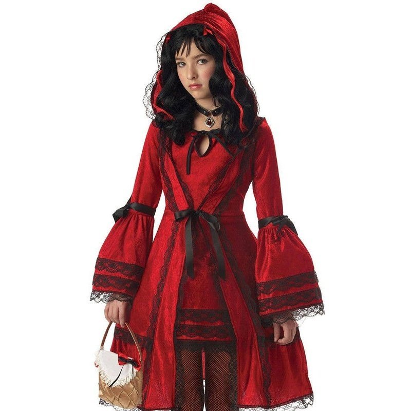 Red Riding Hood Teen Costume - Outfit Extra Large | Jokers Costume Mega Store Red Riding Hood Teen Costume - Outfit Extra Large | Jokers Costume Mega Store