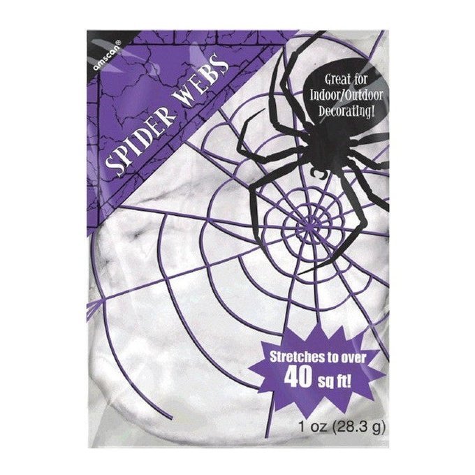 Stretchable Value Pack Polyester Spider Web - Jokers Costume Mega Store