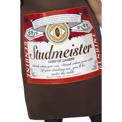 Studmeister Beer Bottle Costume - Jokers Costume Mega Store