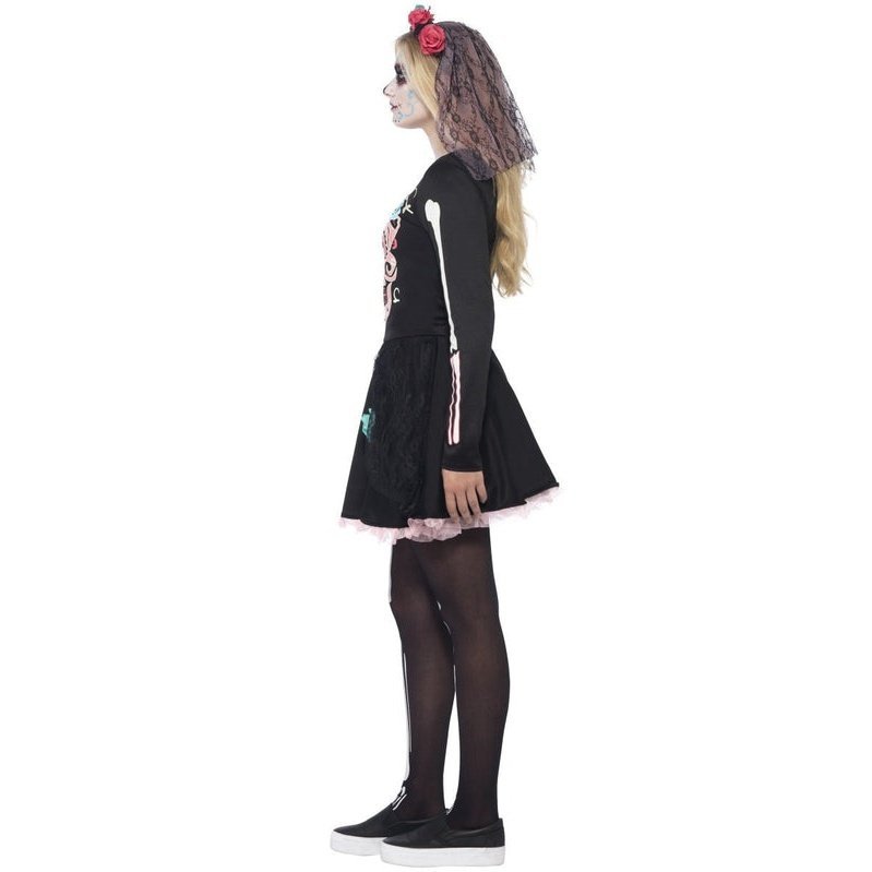 Sugar Skull Sweetie Costume - Jokers Costume Mega Store