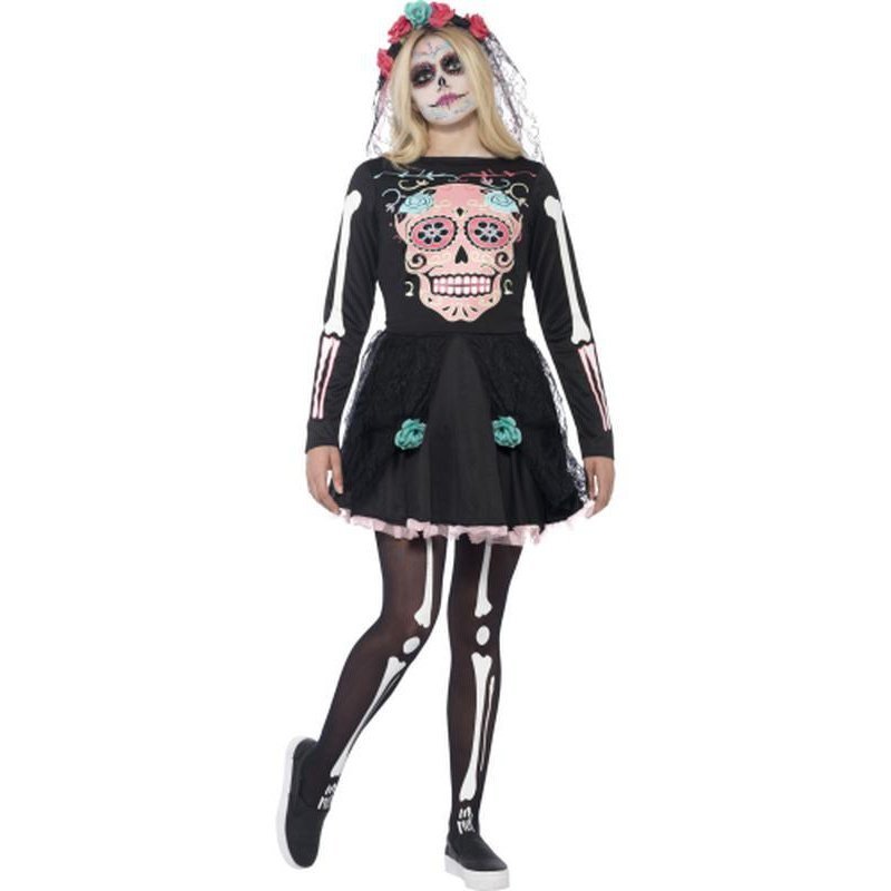 Sugar Skull Sweetie Costume - Jokers Costume Mega Store