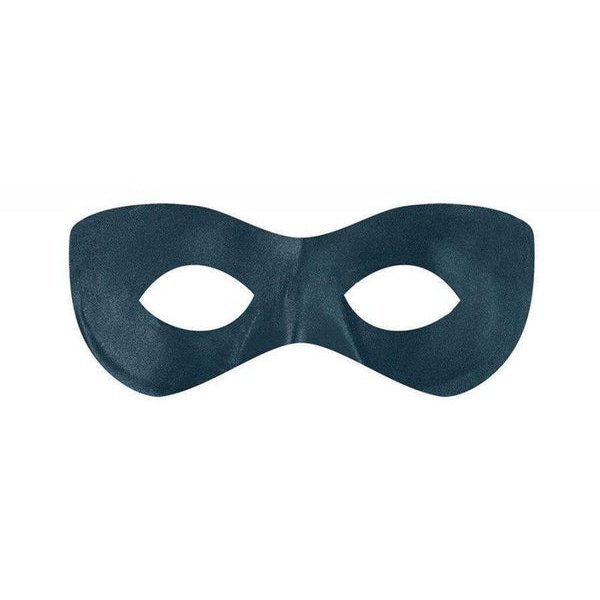 Super Hero Mask Black - Jokers Costume Mega Store