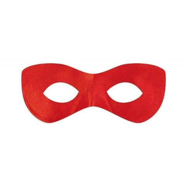 Super Hero Mask Red - Jokers Costume Mega Store