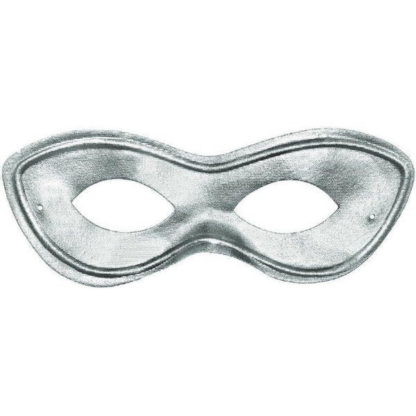 Super Hero Mask Silver - Jokers Costume Mega Store