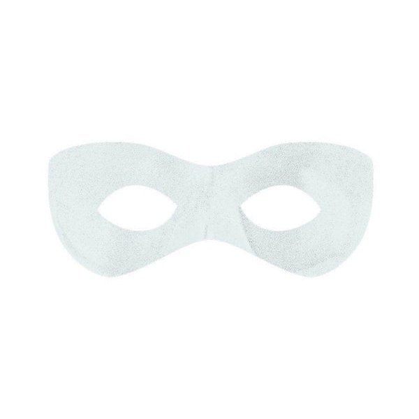 Super Hero Mask White - Jokers Costume Mega Store