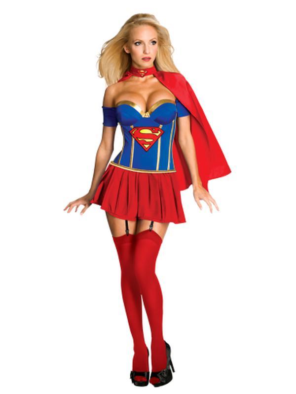 Supergirl Adult Size M. - Jokers Costume Mega Store