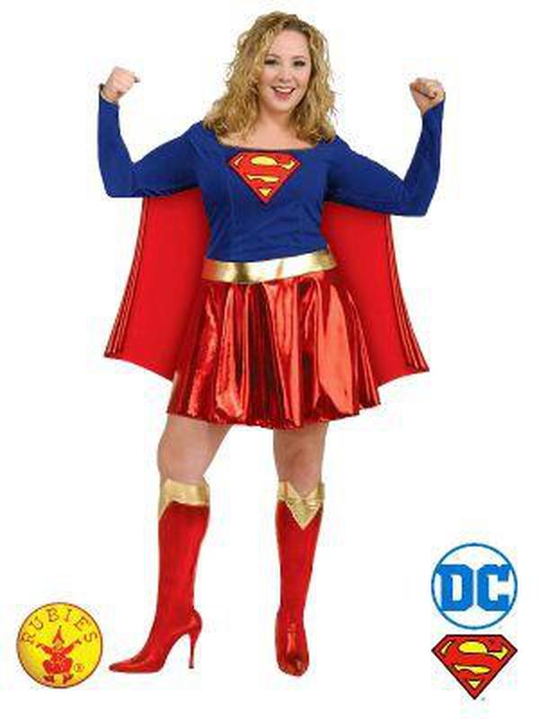 Supergirl Costume Size Plus - Jokers Costume Mega Store